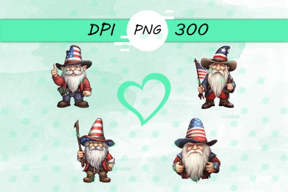 American Flag with Gnome Cowboy Sticker: Graphics & Crafts Review