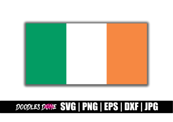 Ireland Flag SVG for Crafts and Graphics