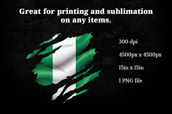 Nigeria Ripped Flag PNG: A Designer’s Real-World Embroidery Review